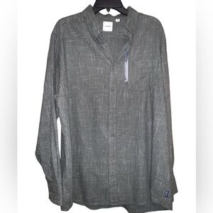 ROWM Men’s Long Sleeved Button Down Shirt Size XL NWT